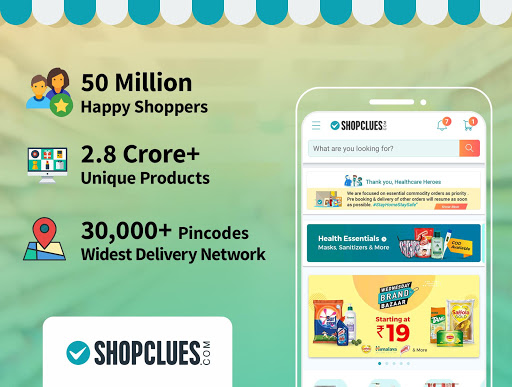 ShopClues Bazaar: Shopping App скриншот 1