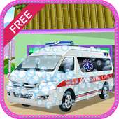 Mobil game Ambulance mencuci