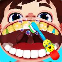 아이들을위한 수술 중괄호가있는 미친 치과 의사 게임 on 9Apps