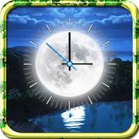Moon Clock Live Wallpaper on 9Apps