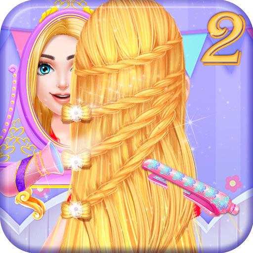 Fashion Braid Hairstyles Salon 2 - Girls Games