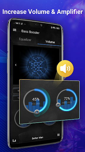 Ecualizador - Amplificador de volumen,de bajos screenshot 6