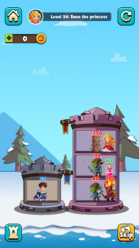 Hero Tower Wars - Merge Puzzle screenshot 8