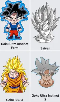 Download do APK de Como desenhar o super instinto de Goku para Android