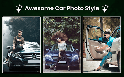 Joyful And Stunning Couple Poses By Their Car Photo Background And Picture  For Free Download - Pngtree