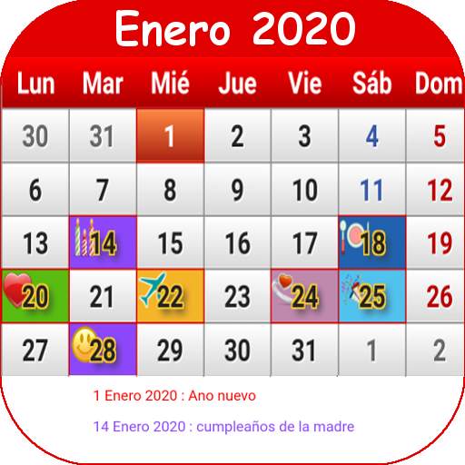 Guatemala Calendario 2020