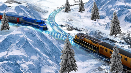 Train Racing Games 3D 2 Player screenshot 14