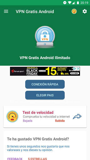 VPN Gratis Android screenshot 1