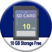 10GB Storage Free