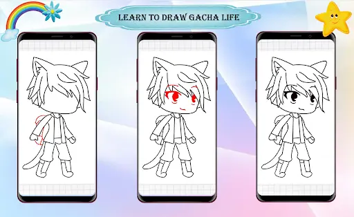 Download do aplicativo Como desenhar a vida da gacha passo a passo 2023 -  Grátis - 9Apps