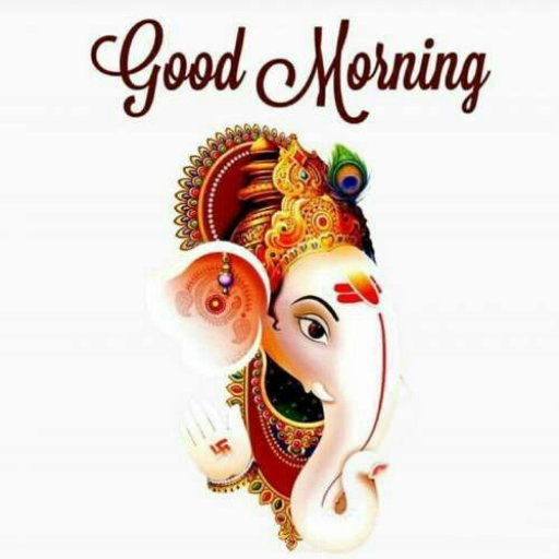 Ganpati good on sale morning images