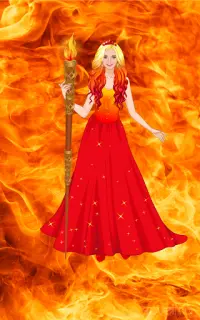 Element of Fire Dress up Game