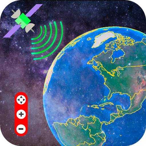 Live Earth Map Voice  Navigation :Route Finder