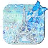 Blue Diamond Paris Keyboard on 9Apps