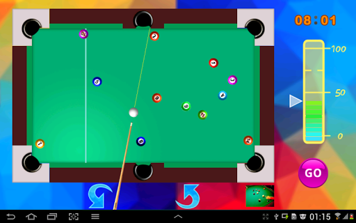 Snooker game screenshot 3
