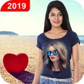 T Shirt Photo Frames : Girls T-Shirt Photo Editor on 9Apps