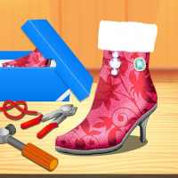 schoenenmaker trendy mode meisjes stylist spel