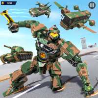 Army Bus Robot Car Game 3d on 9Apps