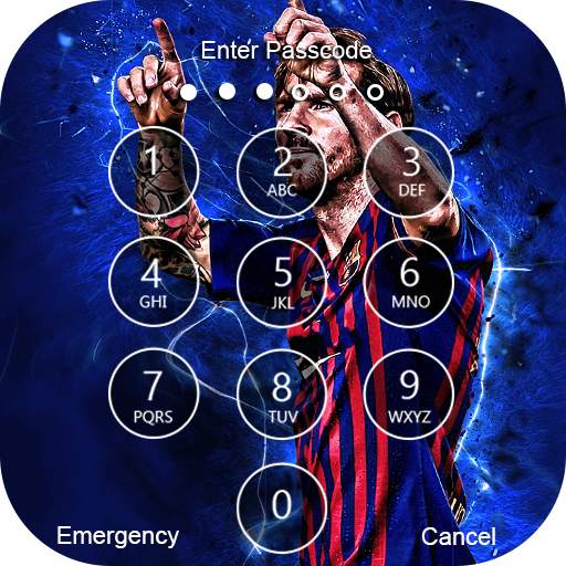 Lock Screen for Messi & Wallpapers