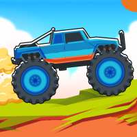 Monster Truck Racing Hill Game