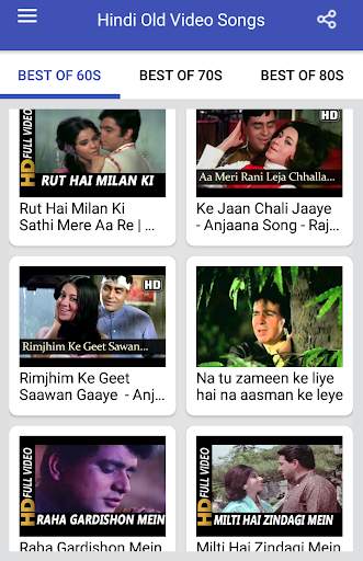 Hindi Old Songs 3 تصوير الشاشة