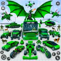 Game mobil robot bus naga 3d