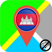 ✅ Mapas de Camboya gratis sin Conexión a internet