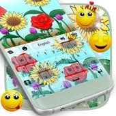 Keyboard Theme Blumen