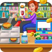 Drive Thru Cash Register🚚Simulator Fast Food Shop on 9Apps