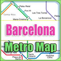 Barcelona Metro Map Offline