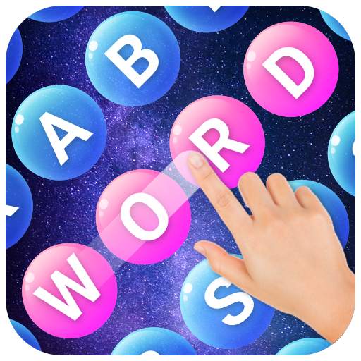 Scrolling Words Bubble Game