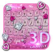 3D Diamonds Gravity Keyboard on 9Apps