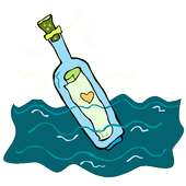 Message in a Bottle - send Your love letter.