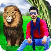 Photo With Lion : Lion Photo Backgrounds on 9Apps