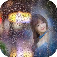 rainy glass photo frames costume montage editor on 9Apps