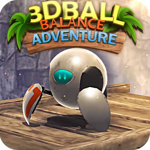 3d Robot Ball Balance Adventure