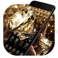 Gold Glitter Sparkling Diamond Theme on 9Apps