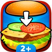 Baby kitchen game: Burger Chef