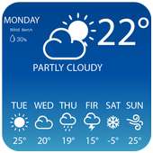 Live Weather & Daily Local Weather Forecast on 9Apps