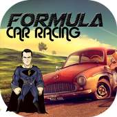 Superheroes Formula Car - Driving & Racing