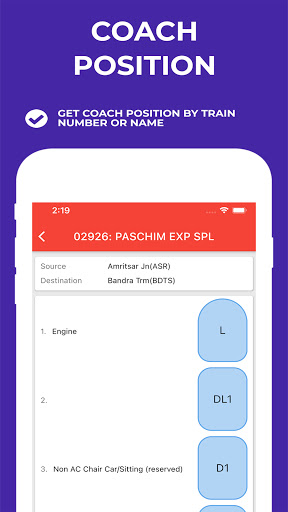 Indian Railway Timetable - Live train location screenshot 5