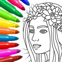 Coloring for girls and women