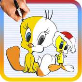 How To Draw Tweety Pie on 9Apps