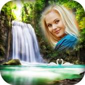 Water Fall Photo Frame