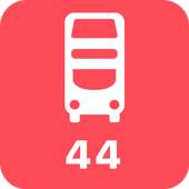 My London TFL Bus Times - 44