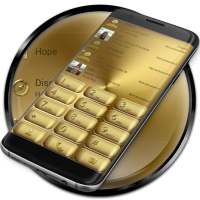 Dialer Solid Gold Theme for Drupe and ExDialer on 9Apps