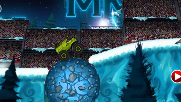 ☃️ Monster Jam & Hot Wheels Monster Trucks RACING 🗻 Snow