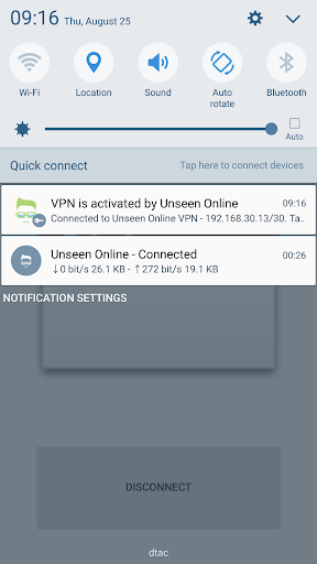 FREE VPN - Unseen Online screenshot 4