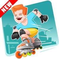 Super Sky Roller - Sky Skating Game