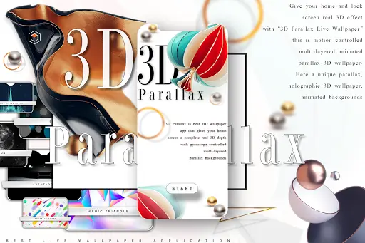 Téléchargement de l'application 3D Parallax Wallpaper 2023 - Gratuit - 9Apps